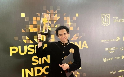 Raih Piala FFI 2025, Omara Esteghlal Ucap Terima Kasih untuk Prilly Latuconsina