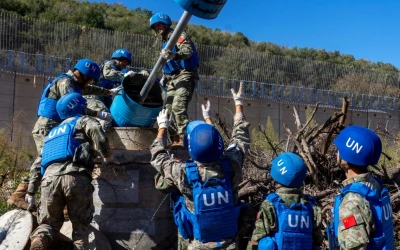 Pasukan Zionis Israel Tembaki Penjaga Perdamaian PBB di Lebanon Selatan