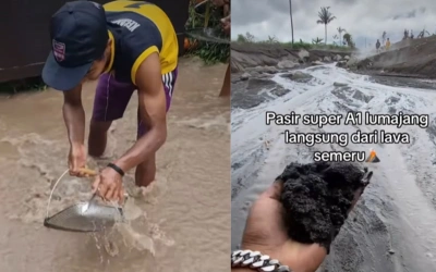 Di Tengah Bencana Erupsi Gunung Semeru, Sebagian Masyarakat Dapat Rezeki Nomplok