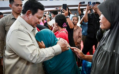 Prabowo Tinjau Lagi Aceh, Pastikan Penanganan Banjir Berjalan Cepat