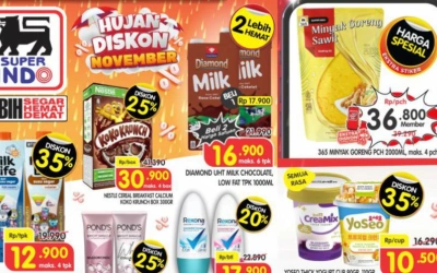 Promo Superindo Hari Rabu, 12 November 2025: Diskon Kebutuhan Pokok hingga 40 Persen