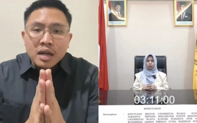 Nama Lengkap Resbob dan Nomor Mahasiswanya, Di-DO dari Kampus Buntut Hina Suku Sunda