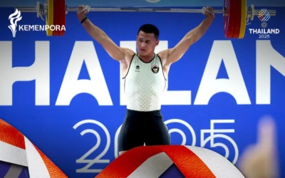 Pecahkan Rekor Dunia, Rizki Juniansyah Sumbang Emas ke-50 untuk Indonesia
