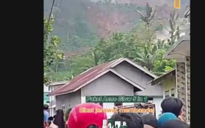 Video Detik-detik Longsor Banjarnegara, Warga Berlarian Selamatkan Diri 3 Luka, 660 Ngungsi