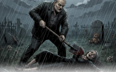 Dendam Kesumat! Pria Ini Tikam ex-Istrinya 19 Kali hingga Tewas di Kuburan Anaknya