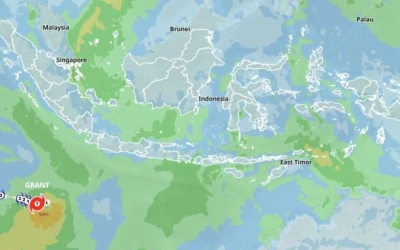 Siklon Tropis GRANT Terbentuk, Masyarakat dan Pelaku Operasional Pelayaran Diminta Waspada
