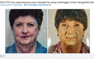 Heboh Pria di Italia Bertahun-tahun Menyamar Jadi Ibunya yang Sudah Meninggal untuk Klaim Pensiunan