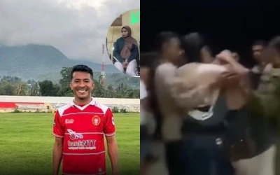 Viral Video Kapten Perse Ende Digerebek Istri saat Adu Mesra dengan Selingkuhan