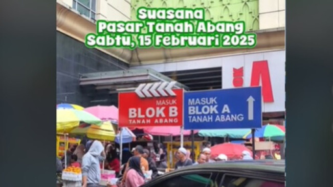 Mau Belanja Pakaian Jelang Ramadan? Ini Suasana Teranyar Pasar Tanah Abang