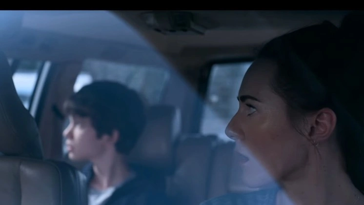 Korban mengalami teror di Film Unhinged. [Youtube]