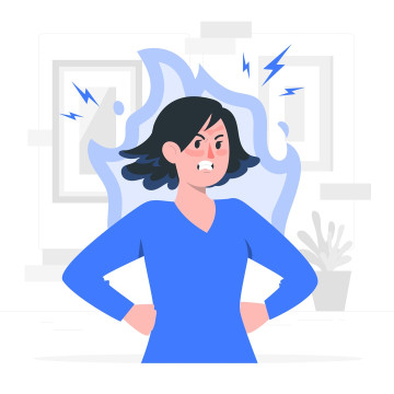 Ilustrasi anger issue. (Freepik)