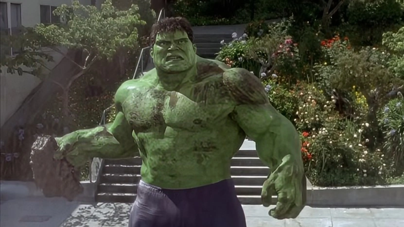 Monster hijau di film Hulk. [Youtube]