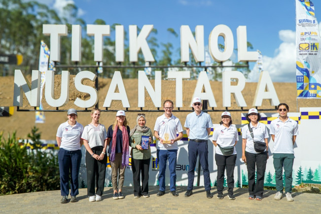 Dikunjungi Pemerintah Inggris, IKN Kenalkan Kota Hutan Netral Karbon