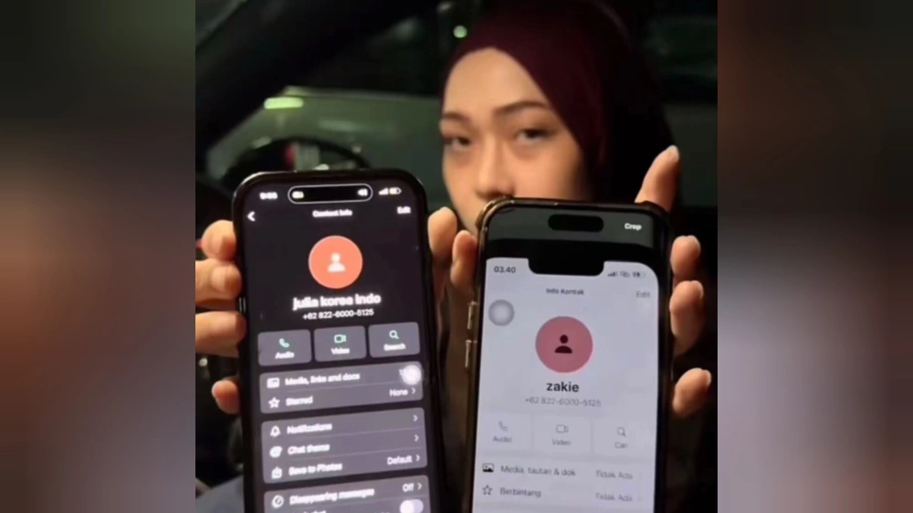 Link Video Viral Yuka dan Jule, Terbongkar dari Nama Samaran Kontak Ponsel