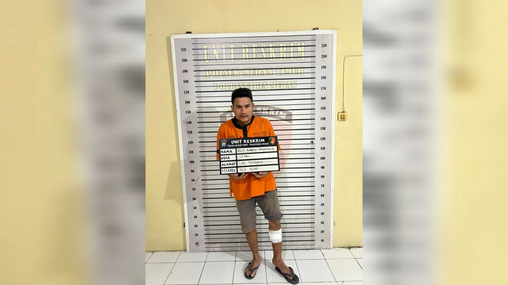 Penangkapan pelaku pencurian. [Istimewa]