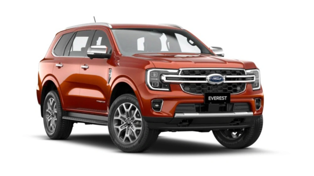 Mobil Everest Sport gahar di medan berat. [Dok Ford]