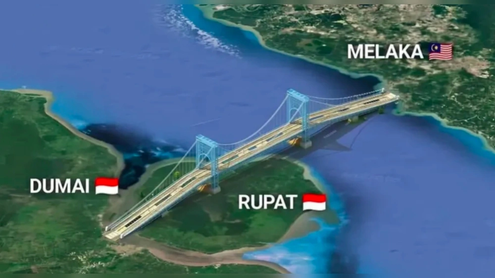 Pemerintah Malaysia Kaji Pembangunan Jembatan Penghubung ke Indonesia