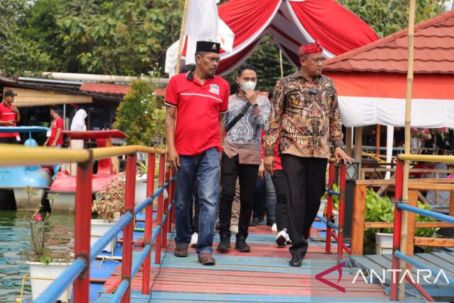 Resmikan Danau Kramba Preto, Pemkot Bekasi Janji Perbaiki Akses Jalan