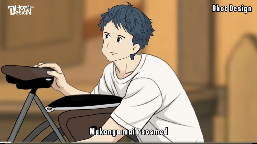 Selaras Dhot Design: Animasi Kehidupan SMA dengan Humor Khas Indonesia