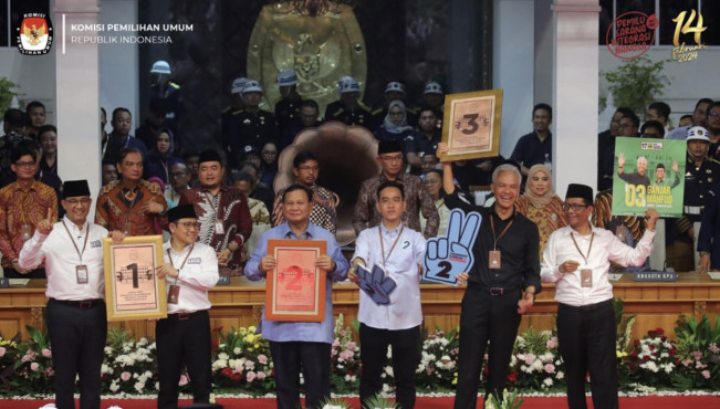 Malam Ini, Tiga Paslon Capres-cawapres Bakal Adu Gagasan Penguatan Antikorupsi di KPK