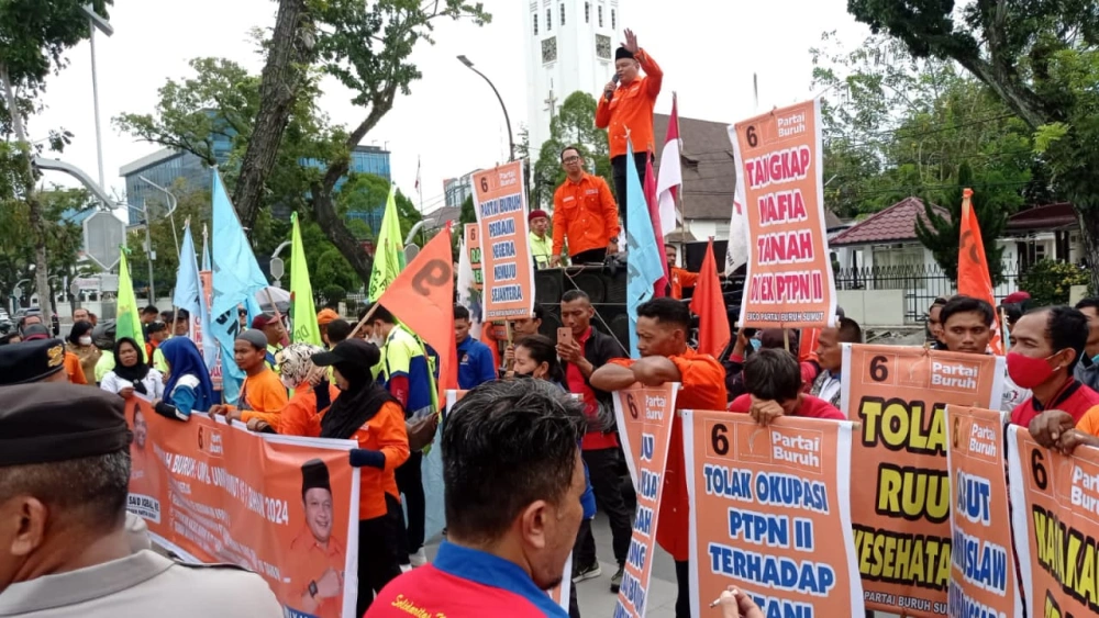 Partai Buruh Tolak Kenaikan UMP Sumut 7,9 Persen, Ancam Demo 24 Desember
