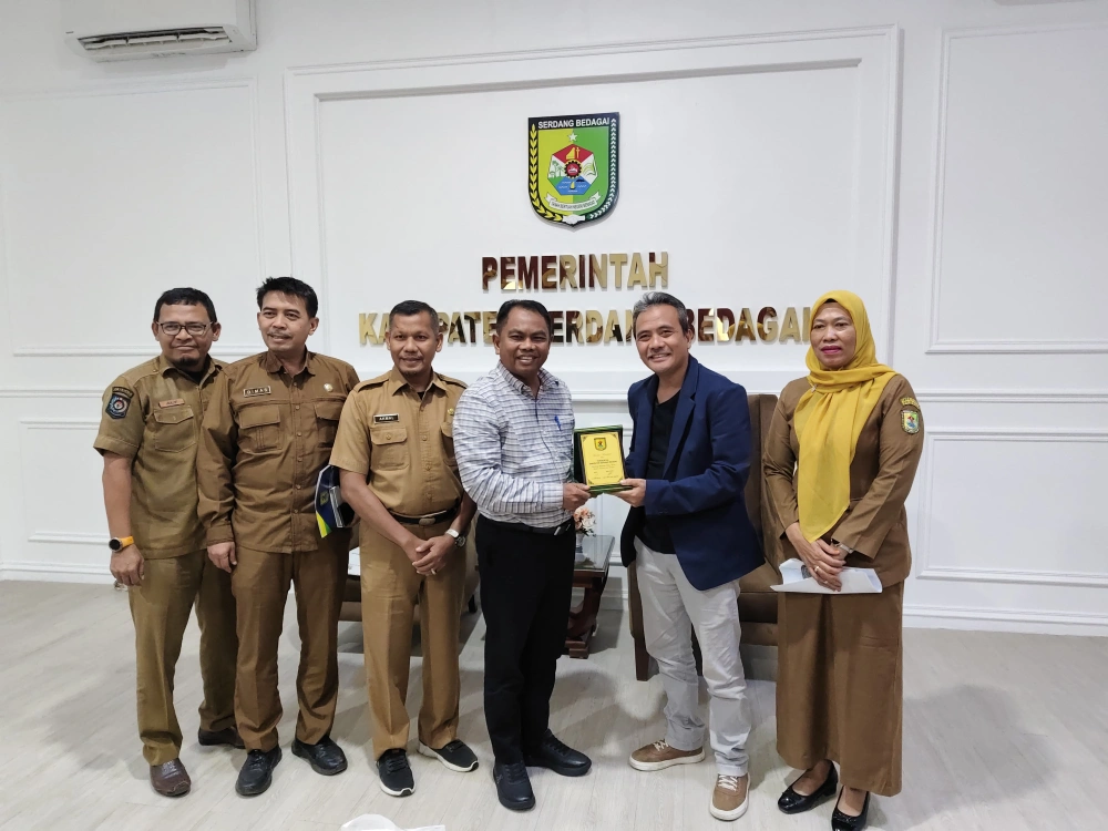 Audiensi dengan Bupati Sergai, FT News Dorong Literasi Digital untuk Masyarakat