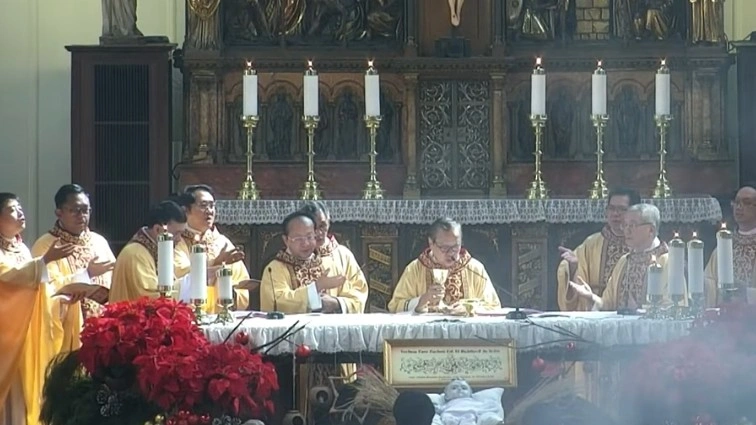 Misa Natal 2025 di Gereja Katedral Jakarta. [YouTube]