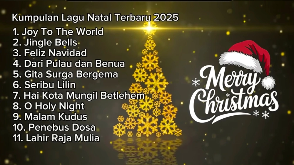 Kumpulan Lagu Lagu Natal Populer 2025, Lengkap dari Klasik hingga Hits Indonesia