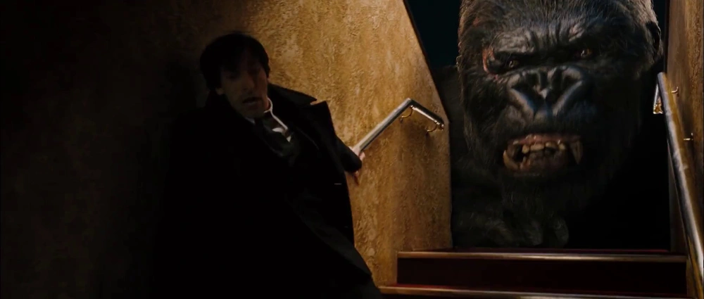 Momen film King Kong yang mendebarkan. [Istimewa]