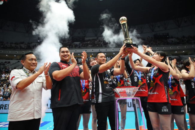 Berjalan Sukses! Voli Indonesia All Star Lawan Red Sparks