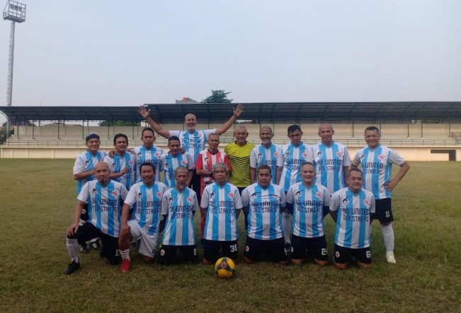 Tim 86 United Old Stars Imbangi Depok All Star