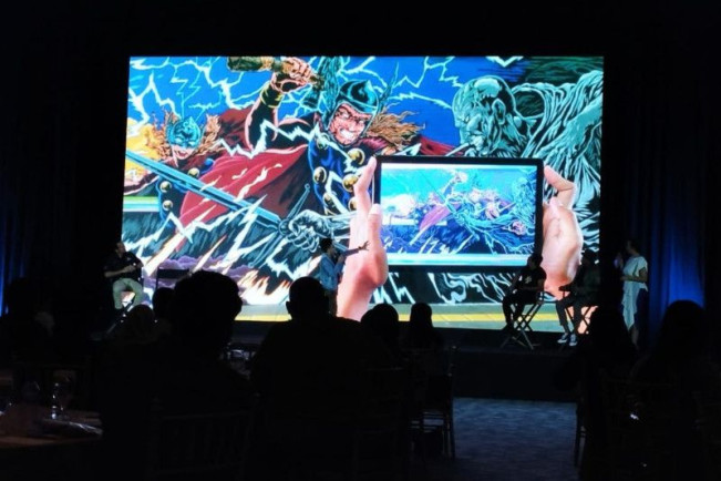 Mural "Thor" Berteknologi AR Hadir di Terowongan Menteng