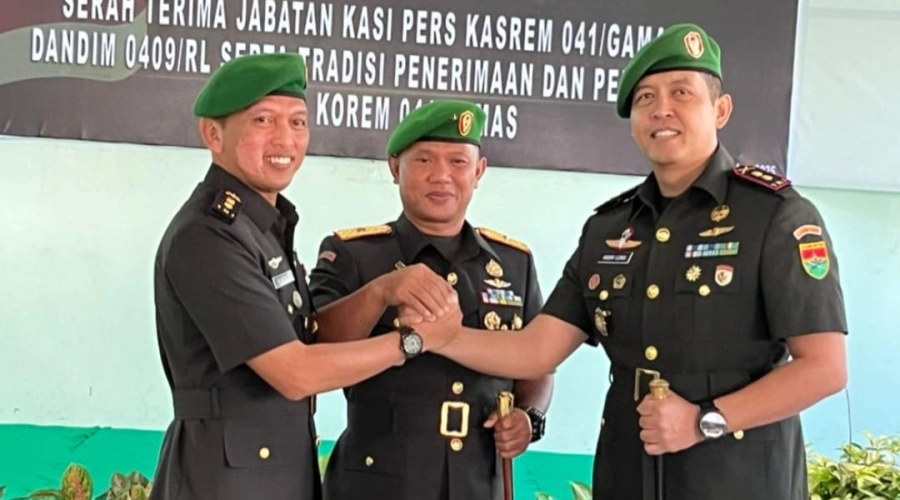 Letkol Inf Agung Lewis Oktorada Resmi Jabat Dandim 0409/Rejang Lebong