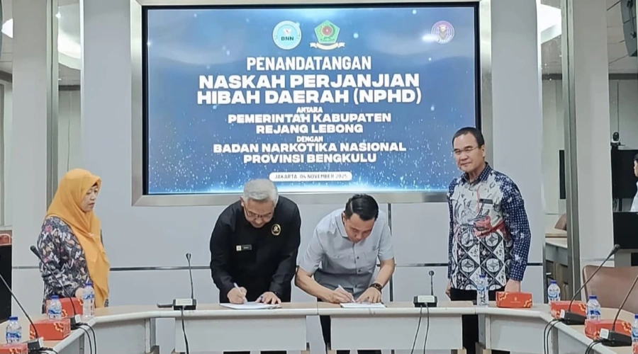 Akhirnya! BNNK Rejang Lebong Terwujud di Era Fikri-Hendri yang Belum Setahun Menjabat