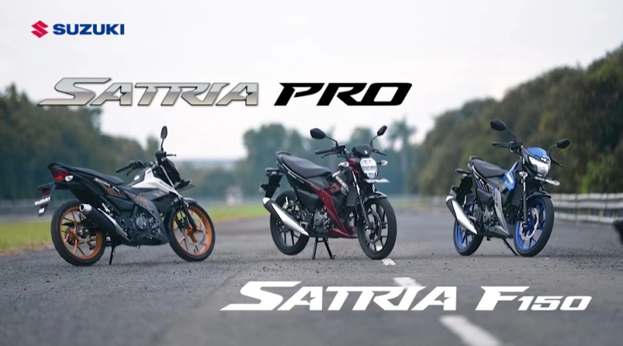 Suzuki Satria Pro dan F150 2025 Resmi Rilis, Segini Harganya