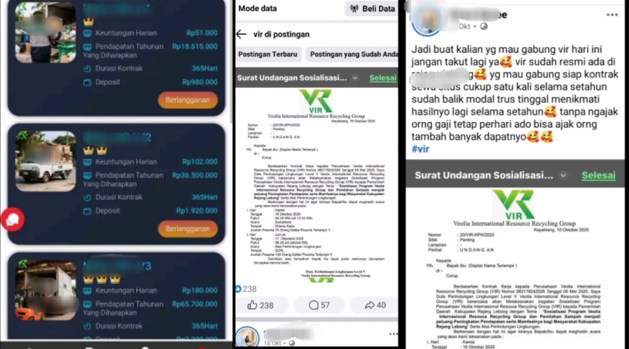 Aplikasi VIR Heboh di Medsos, Pengguna Merugi Tak Bisa Tarik Dana!