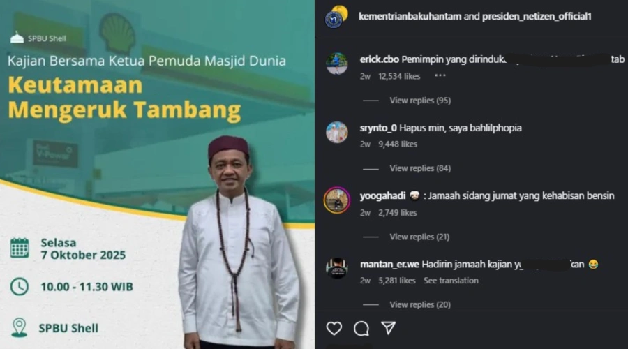 Dilaporkan Sayap Golkar, Akun Kajian 'Ustaz' Bahlil: Minta Maaf Asal Stop  Rusak Alam