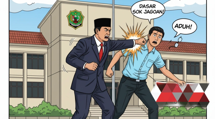 Gegara Pukul Staf MBG, Wakil Bupati Pidie Jaya Disorot