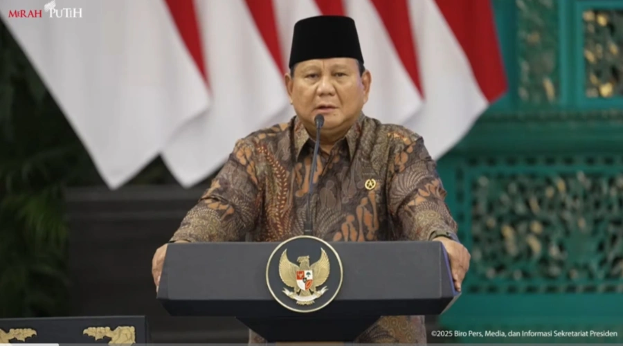 Prabowo Ibaratkan Kabinet Merah Putih Seperti Tim Sepak Bola