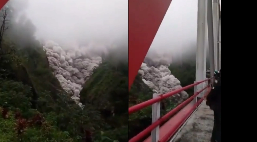 Detik Mencekam Awan Panas Gunung Semeru, Pasutri Kediri Luka Bakar 20 Persen