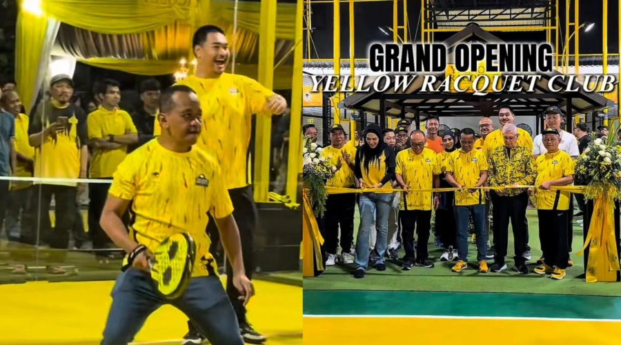 Bahlil Resmikan Lapangan Padel Yellow Racquet Club, Ini Fasilitas Lengkapnya
