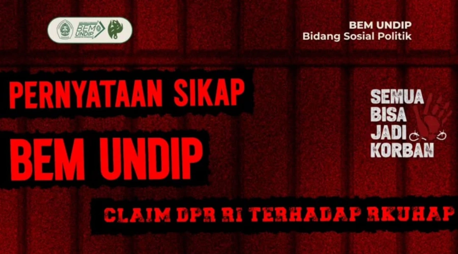 BEM Undip Protes Nama Dicatut, DPR RI Beri Klarifikasi soal RUU KUHAP