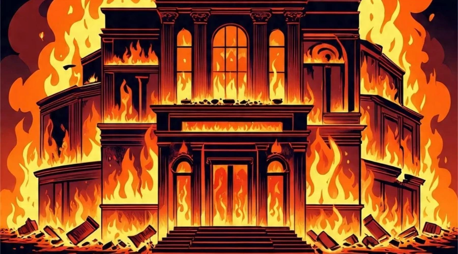 Gedung di Cempaka Putih Jakpus Terbakar, 17 Orang Tewas