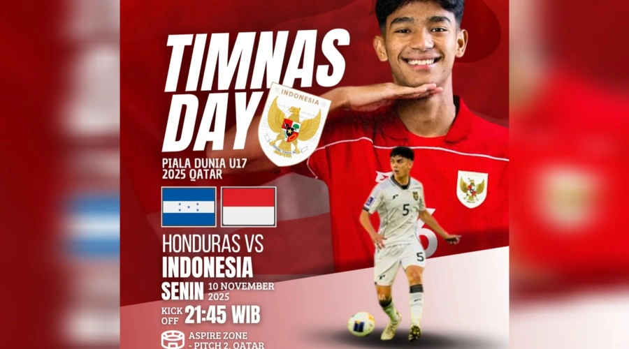 Link Live Streaming Timnas Indonesia U-17 vs Honduras, Kick-off 21.45 WIB