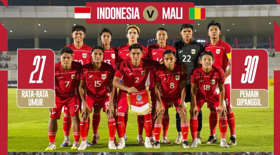 Susunan Pemain Timnas Indonesia U-23 vs Mali, Indra Sjafri Turunkan Trio Maut