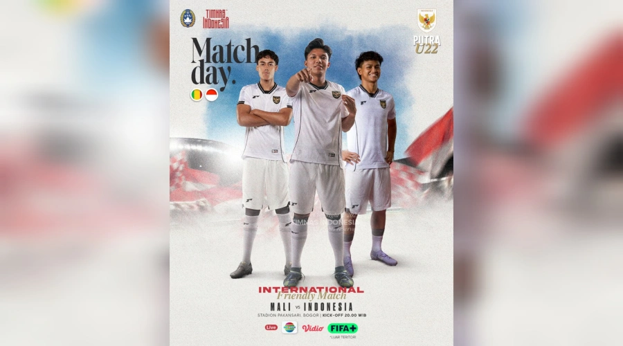 Susunan Pemain Timnas Indonesia U-23 vs Mali: Hokky Caraka Starter