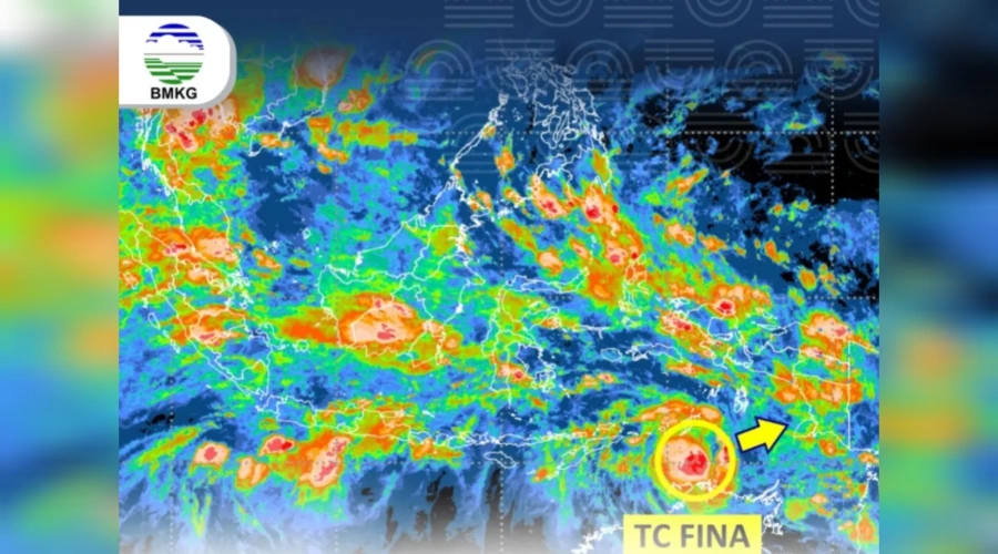 BMKG Sebut Siklon Tropis Fina Terbentuk, Apa Itu?