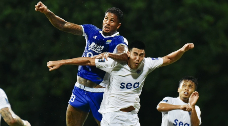 Hasil ACL 2: Persib Bandung Kalah 2-3 dari Lion City Sailors