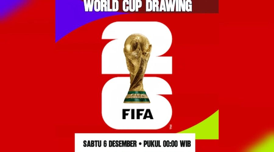 Link Live Streaming Drawing Piala Dunia 2026 Sabtu 6 Desember 2025 Pukul 00.00 WIB