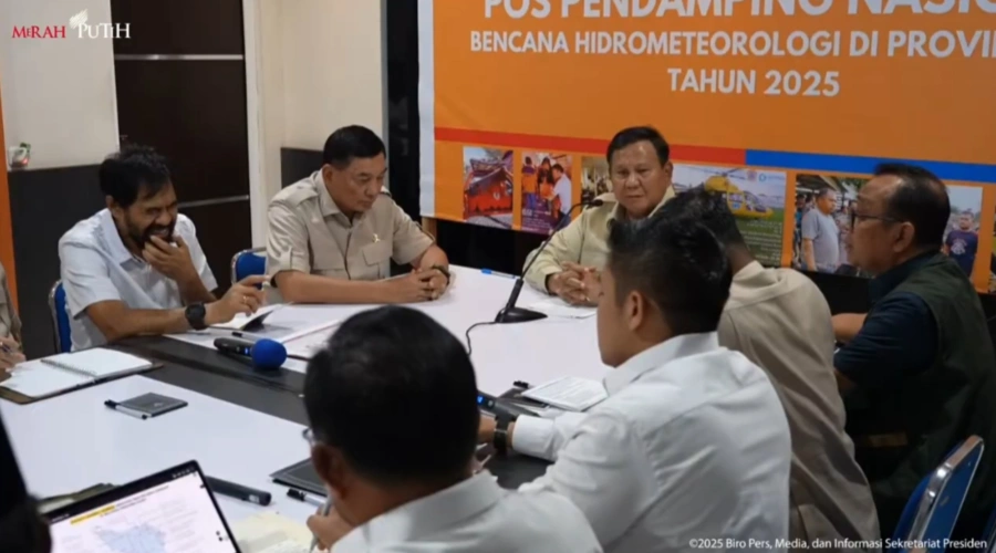 Rapat Tegang di Aceh! Prabowo Minta Bupati Aceh Selatan Diproses Usai Kabur Saat Bencana